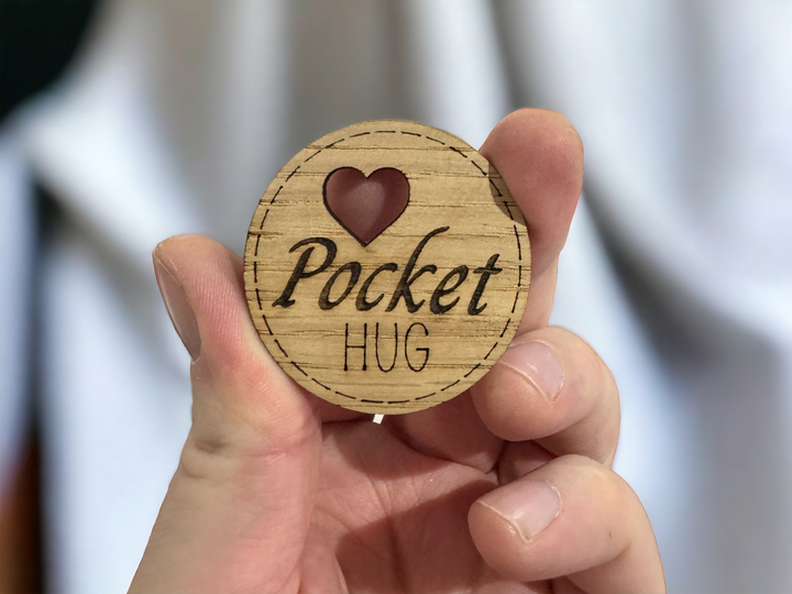 Special Friend Pocket Hug Pink