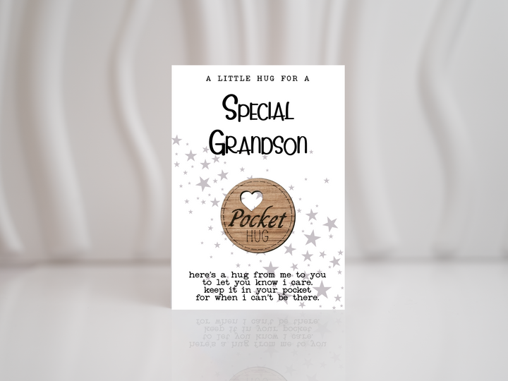 Special Grandson Pocket Hug