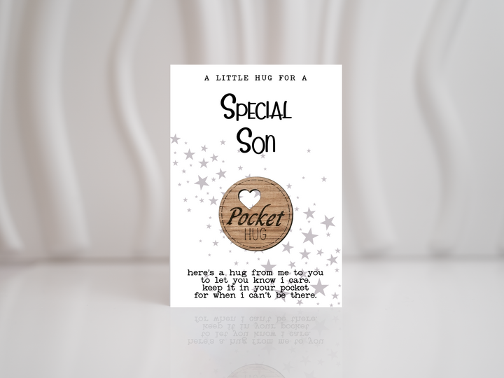 Special Son Pocket Hug