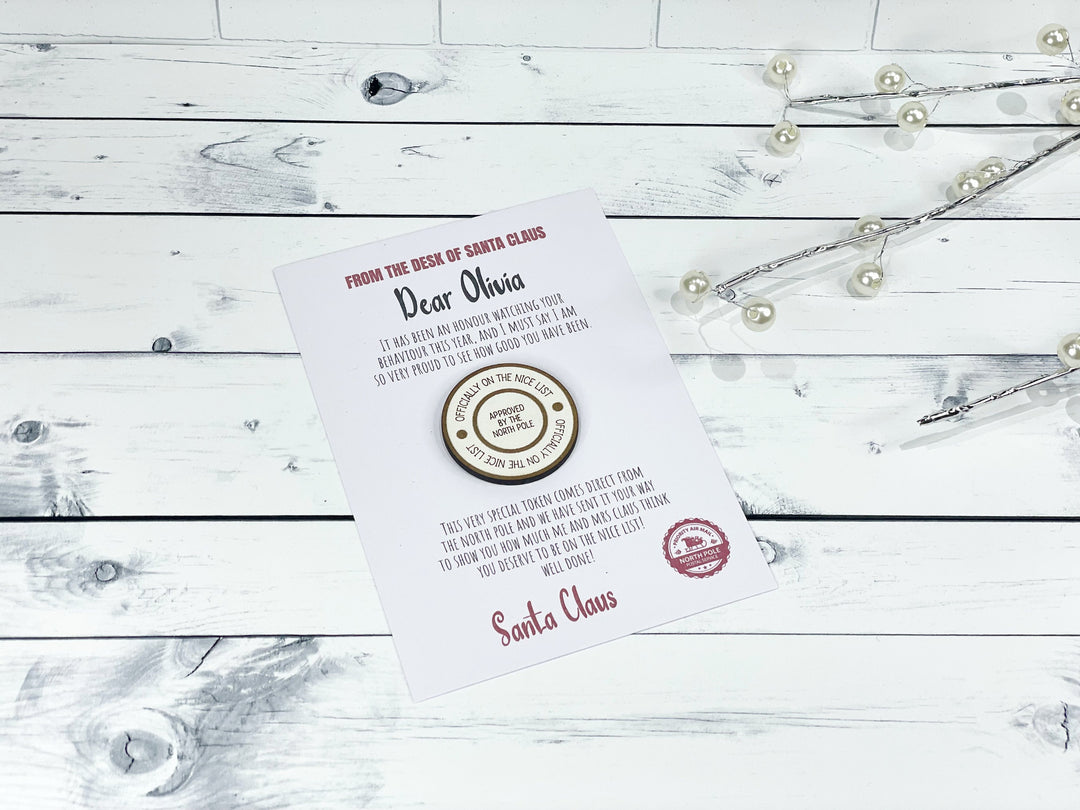 Personalised Nice List Acceptance Token