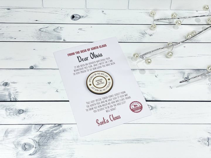 Personalised Nice List Acceptance Token