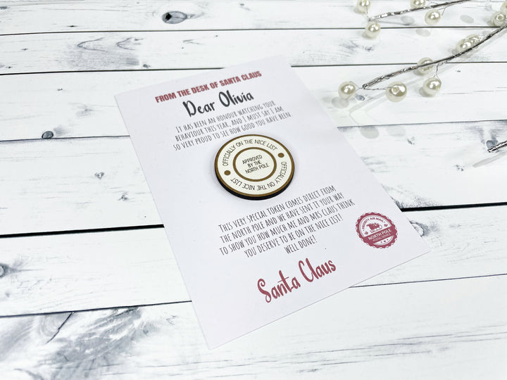 Personalised Nice List Acceptance Token