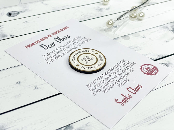 Personalised Nice List Acceptance Token