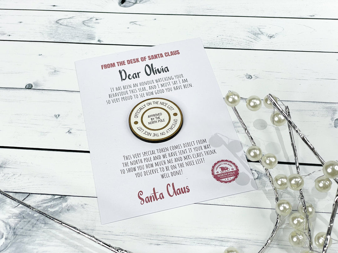 Personalised Nice List Acceptance Token