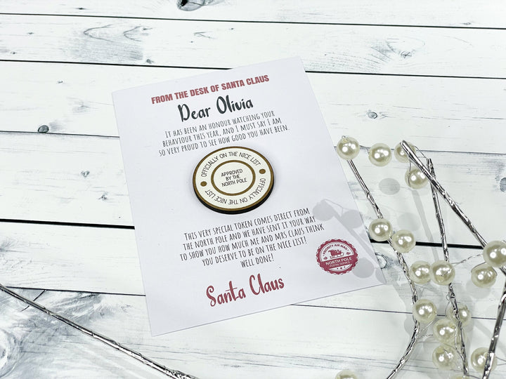 Personalised Nice List Acceptance Token