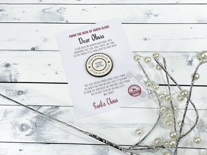 Personalised Nice List Acceptance Token