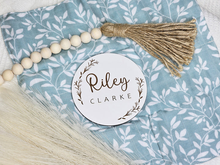 Personalised Baby Name Announcement