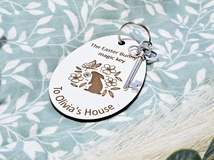 Personalised Easter Bunny Magic Key