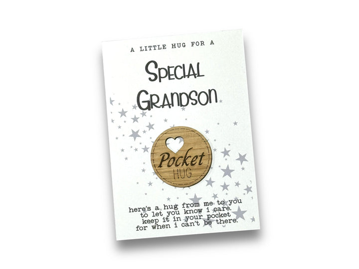 Special Grandson Pocket Hug