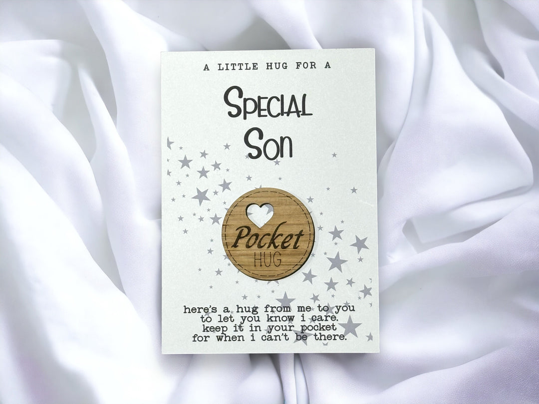 Special Son Pocket Hug