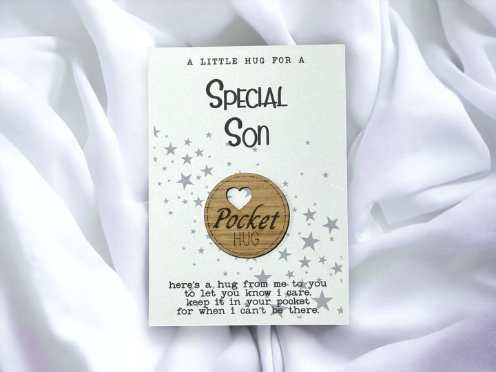 Special Son Pocket Hug