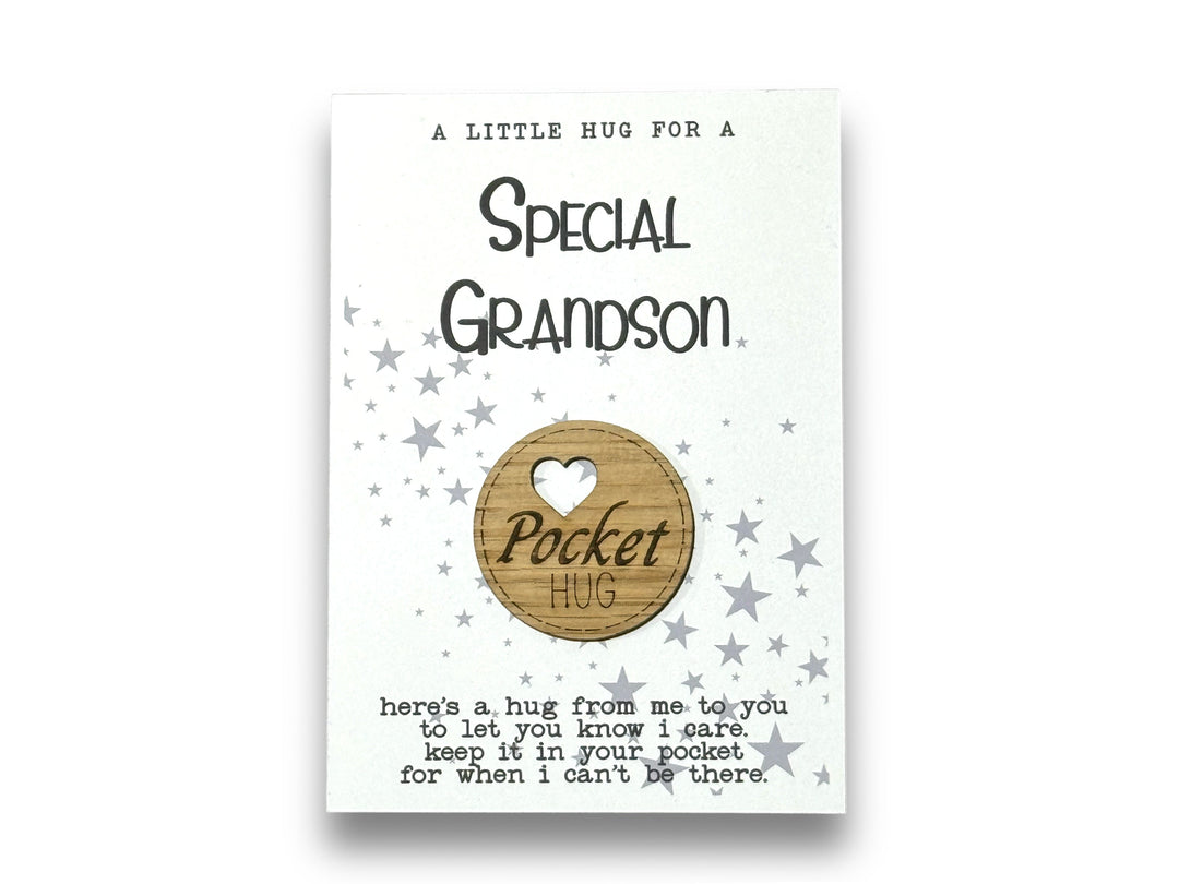 Special Grandson Pocket Hug