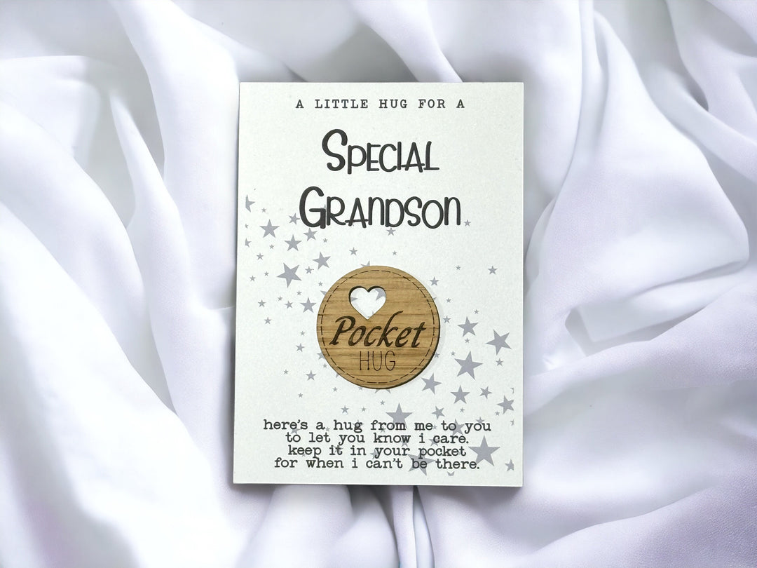 Special Grandson Pocket Hug