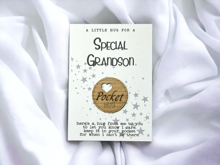 Special Grandson Pocket Hug