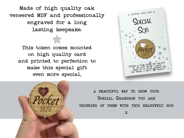 Special Son Pocket Hug